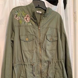 Westport embroidered zip up jacket 2X